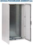 Doppeltür Standschrank 1200x1200x400 mm HBT 2-türig IP55 mit verzinkter Montageplatte